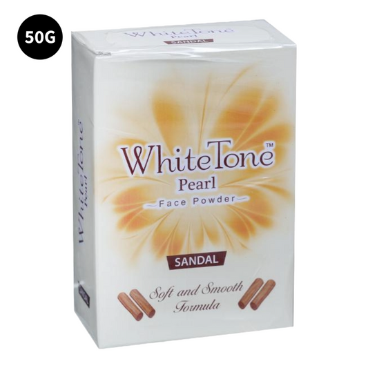 WhiteTone Pearl Sandal With Soft & Smooth Formula Face Powder - 50g