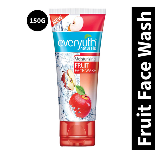 Everyuth Naturals Moisturizing Fruit Face Wash With Apple Extracts 150g