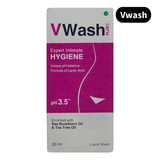Expert Intimate Hygiene VWash Plus Liquid Wash - 20ml