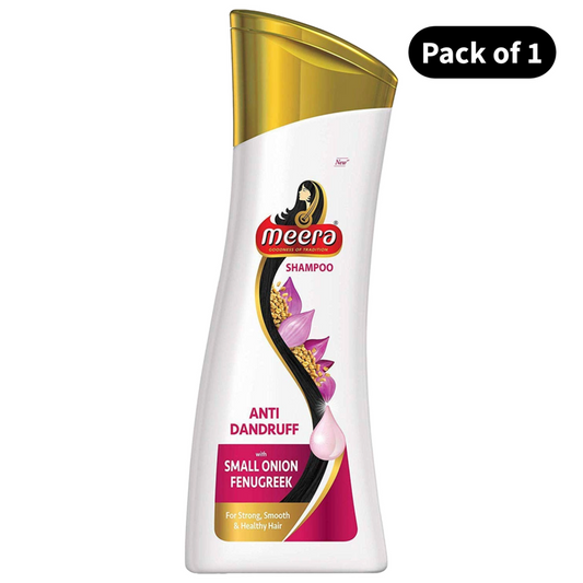 Meera Anti Dandruff With Onion Fenugreek Shampoo - 180ml