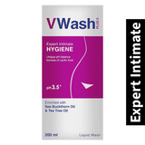 VWash Plus Tea Tree Oil Expert Intimate Hygiene Liquid Wash - 200 ml