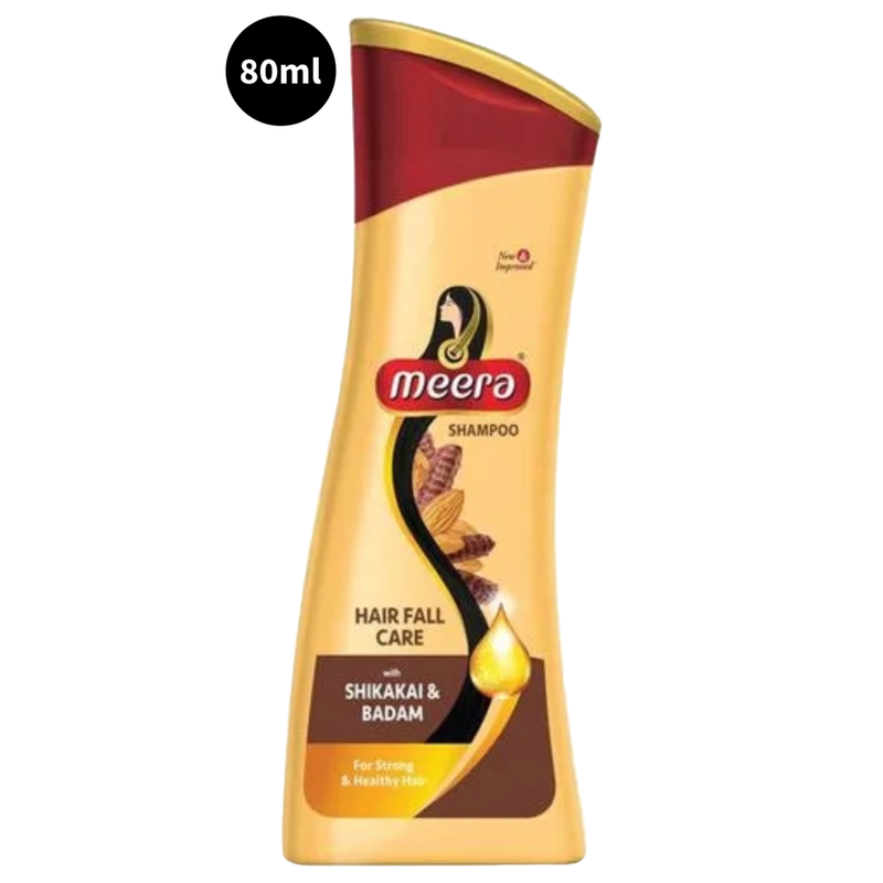 Meera Hairfall Care Shikakai & Badam Shampoo - 80ml