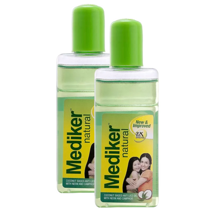 Mediker Anti Lice Treatment Hair Oil - 50ml Pack Of 2