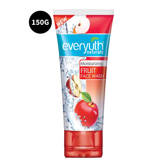 Everyuth Naturals Moisturizing Fruit Face Wash With Apple Extracts Tube Of 150 G