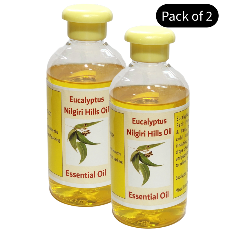 Eucalyptus Nilgiris Natural Oil - 200ml (Pack Of 2)