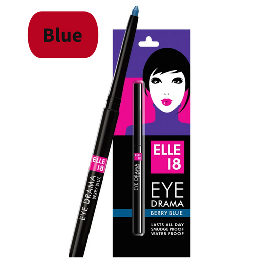 Elle 18 Eye Drama Kajal - Berry Blue (0.35gm)