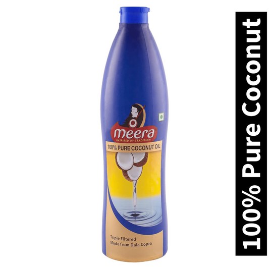 Meera Coconut Herbal Hair Oil & Controls Hair Fall Oil - 500ml