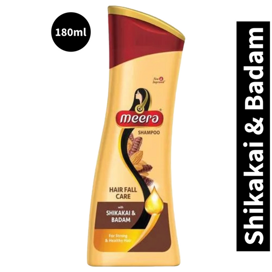 Meera Hairfall Care Shikakai & Badam Shampoo - 180ml