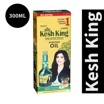 Kesh King Ayurvedic Anti Hairfall Hair Oil – 300ml