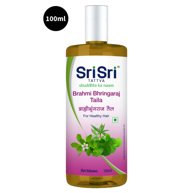 Sri Sri Tattva Brahmi Bhringaraj Taila - 100ml