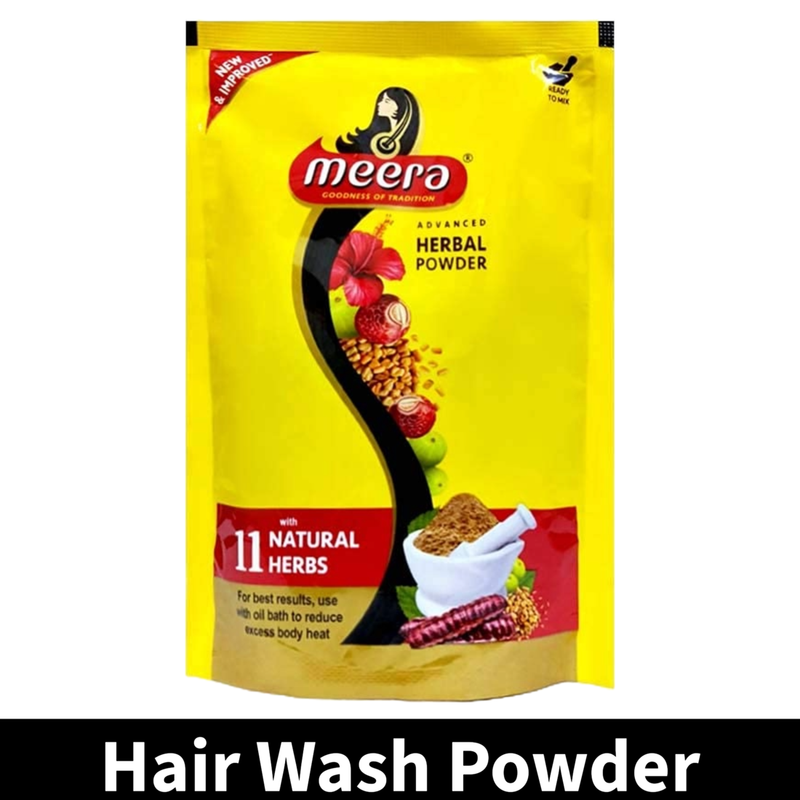 Herbal Shikakai Hair Wash Meera Powder (40g)