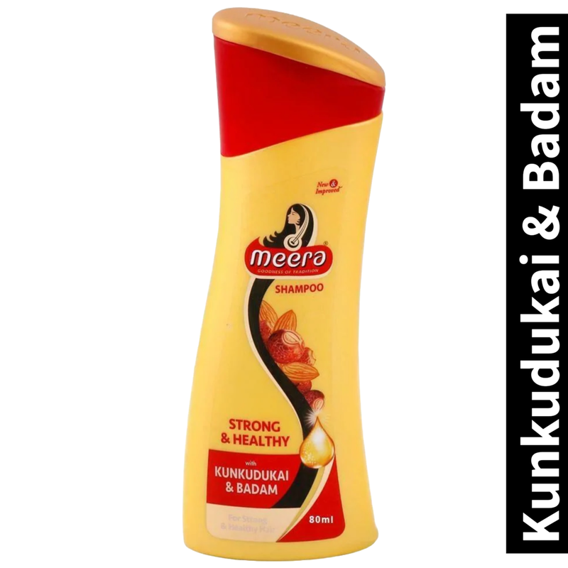 Meera Herbal Strong & Healthy Hair Fall Care Shampoo - 80ml