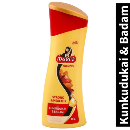 Meera Herbal Strong & Healthy Hair Fall Care Shampoo - 80ml