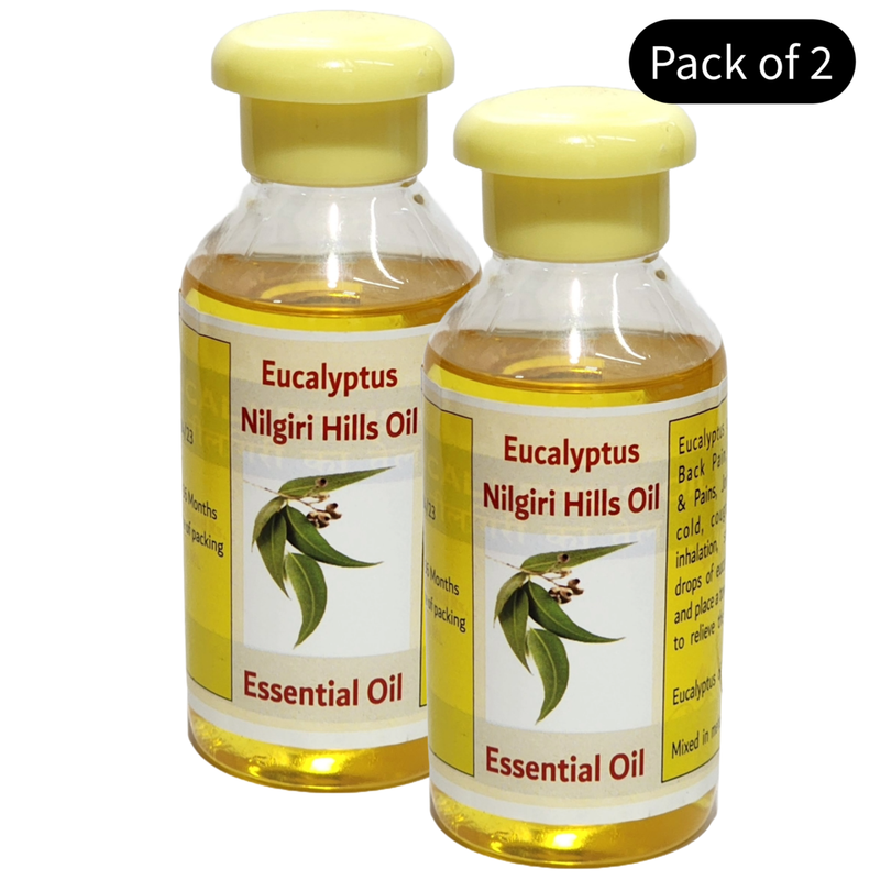 Nilgiris Natural Eucalyptus Oil - Pack Of 2 (100ml)