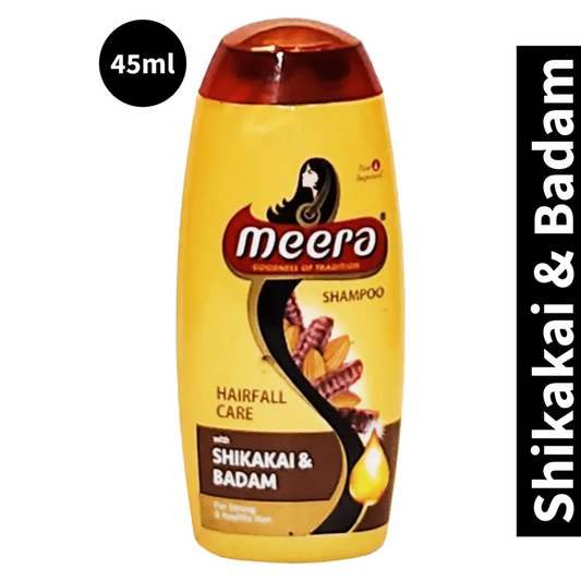 Meera Shikakai And Badam Hairfall Care Shampoo - 45ml