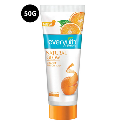 Everyuth Naturals Glow Orange Peel Off Skin 50g