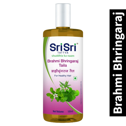 Sri Sri Brahmi Bhringaraj Taila For Healthy Hair Oil (100ml)