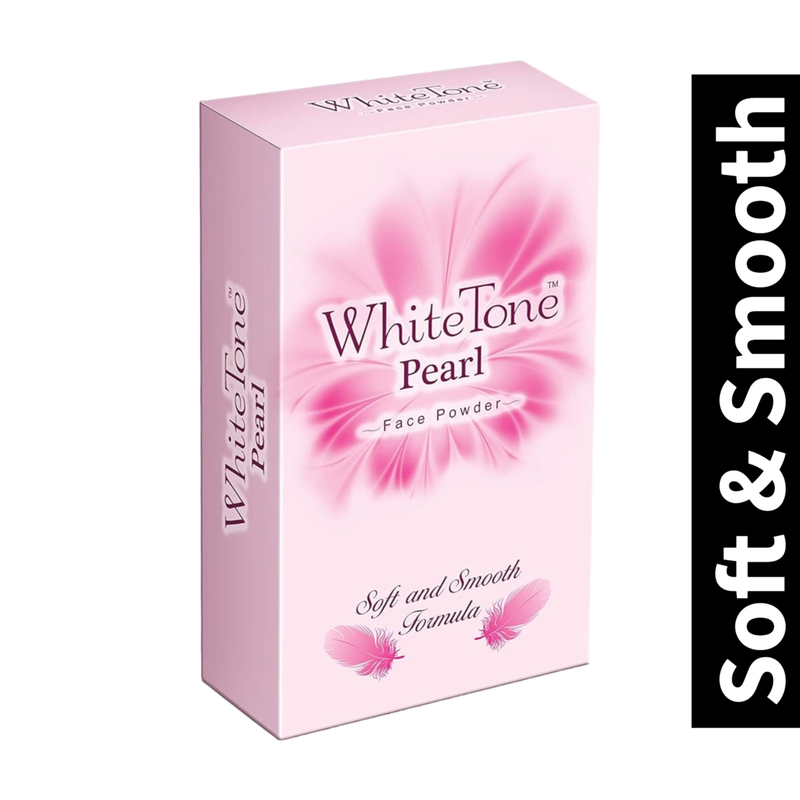 White Tone Face Powder With Soft Shade Formula - 30g