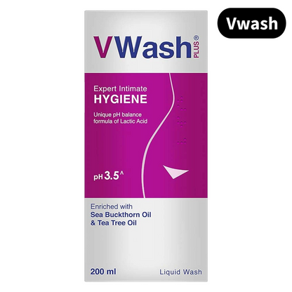 VWash Plus Hygiene Liquid Wash (200 ml)