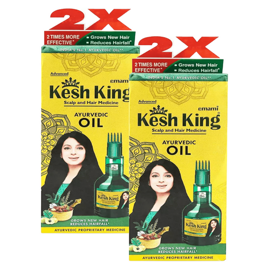 Kesh King Ayurvedic Emami Scalp and Hair Oil (100ml - Pack of 2)