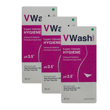 VWash Plus Intimate Hygiene Wash - Pack Of 3 (20ml)