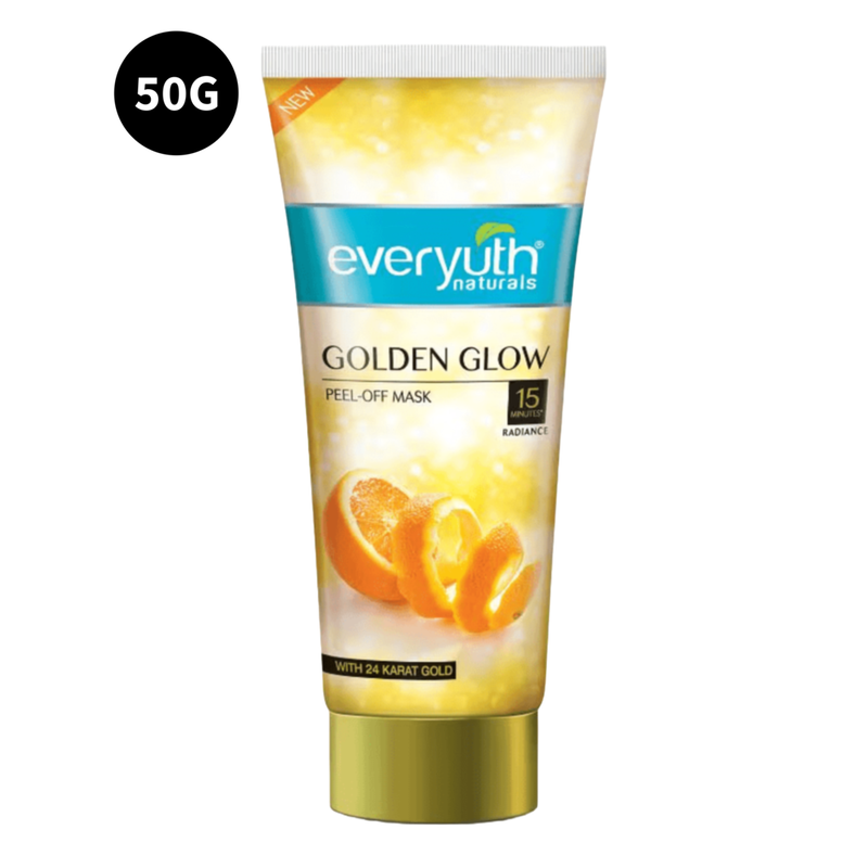 Everyuth Naturals Advanced Golden Glow Peel-off Mask, 50gm, Tube