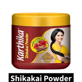 Karthika Herbal Powder Shikakai & Hibiscus, 180g