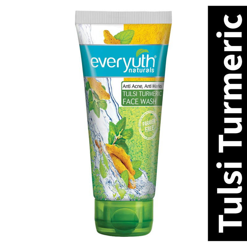 Everyuth Naturals Face Wash Tulsi Turmeric - 50g