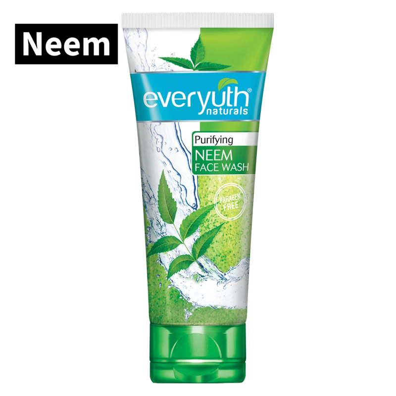 Everyuth Naturals Purifying Neem Face Wash, 50 g Tube