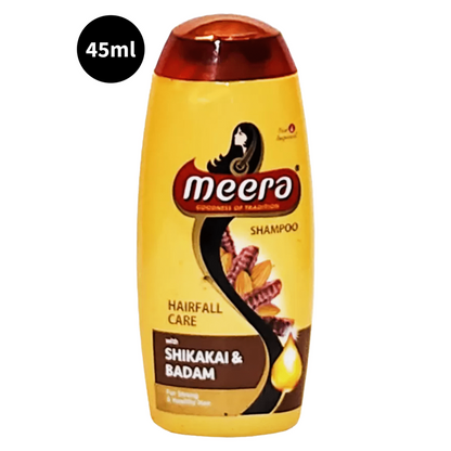 Meera Hairfall Care Shikakai And Badam Shampoo - 45ml