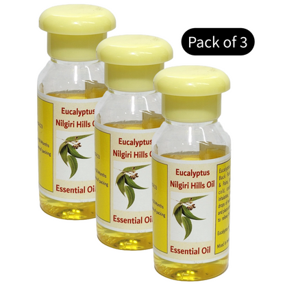 Eucalyptus Nilgiris Natural Oil - 50ml (Pack Of 3)