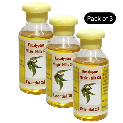 Eucalyptus Nilgiris Natural Oil - 100ml (Pack Of 3)