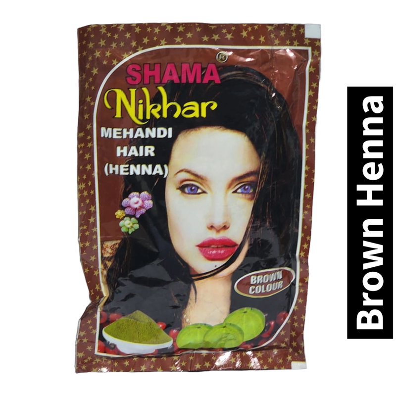 Shama Nikhar Henna Brown Colour Hair - 45gm