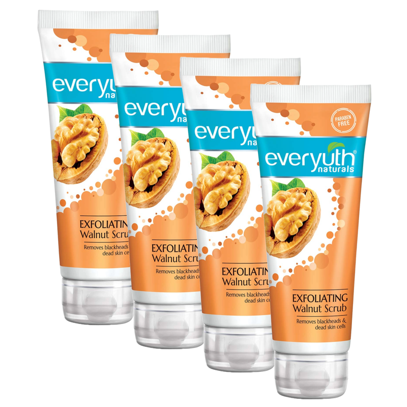 Everyuth Naturals Exfoliating Walnut Scrub 50g - Pack Of 4