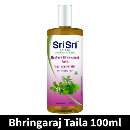 Brahmi Bhringaraj Taila Anti Graying Hair Oil (100ml)