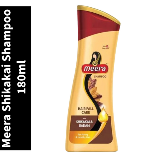 Herbal Shikakai & Badam HairFall Care Meera Shampoo (180ml)