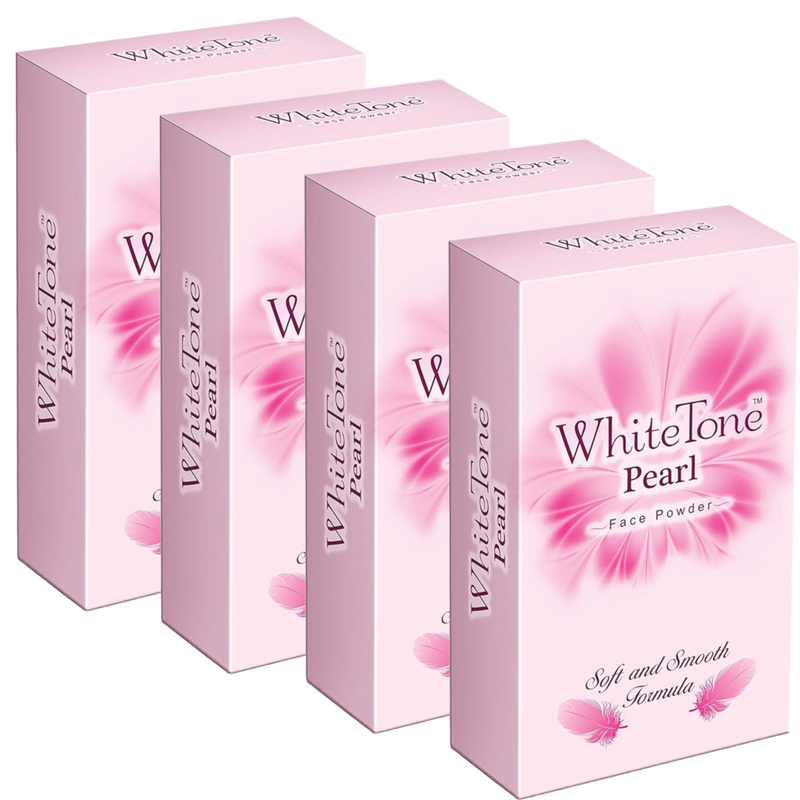 WhiteTone With Softshade Formula Face Powder - 50g (Pack Of 4)