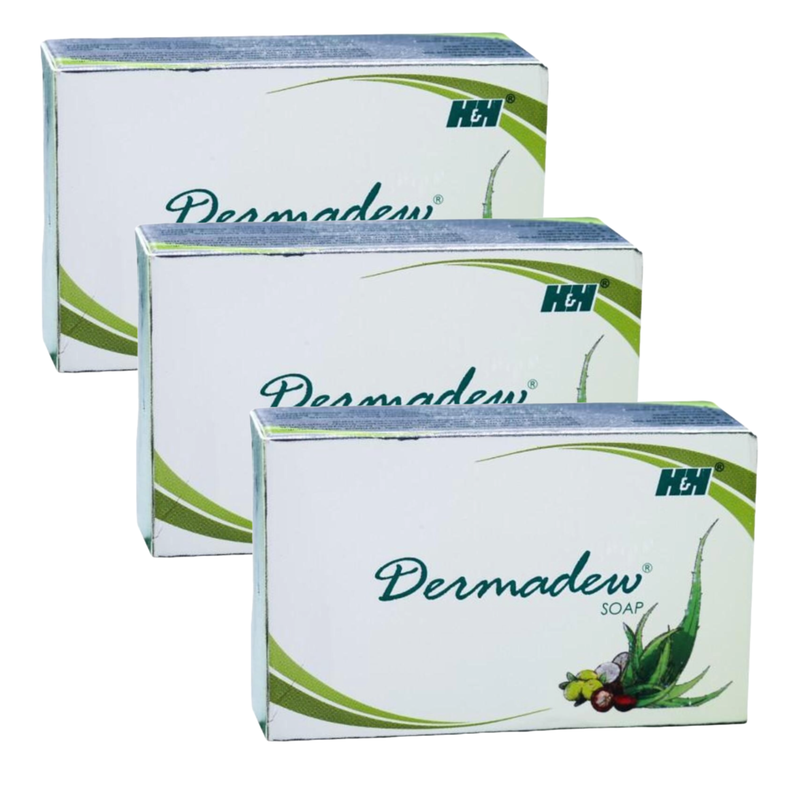 Dermadew Skin Moisturising Soap - 75g (Pack Of 3)