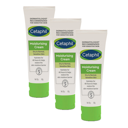 Cetaphil Intense Moisturising Cream - 80gm (Pack of 3)