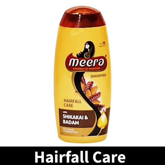 Meera Hair Fall Care Shampoo - Shikakai & Badam, For Strong And Healthy Hair Bottle (45ml)