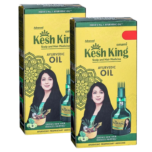 Kesh King Ayurvedic Scalp and Hair Oil - 50ml (Pack Of 2)