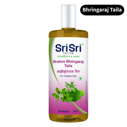 Brahmi Bhringaraj Taila Sri Sri Tattva Hair Oil - 100ml