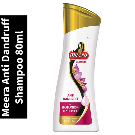 Anti Dandruff With Onion Fenugreek Meera Shampoo - 80ml