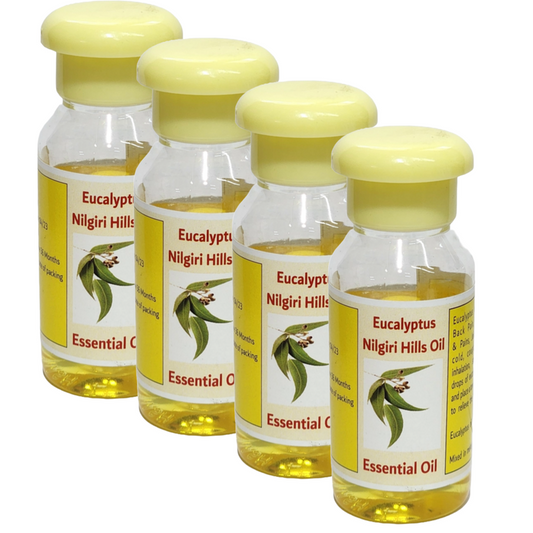 Eucalyptus Nilgiris Natural Oil - 100ml (Pack Of 4)