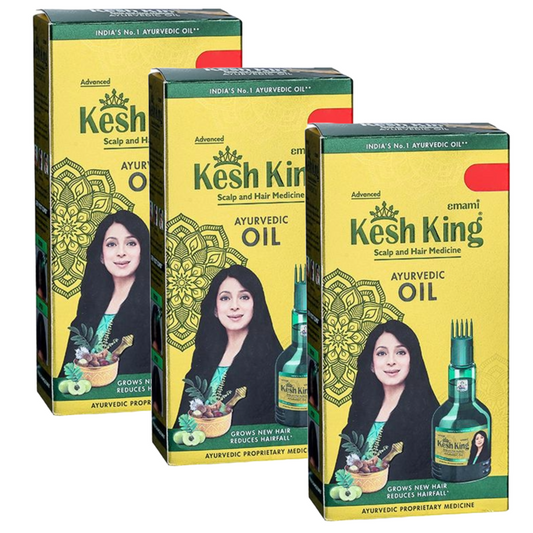 Emami Kesh King Ayurvedic Hair Oil 50 ml (Pack Of 3)