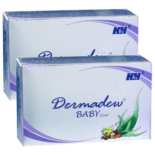 Dermadew Moisturising Baby Soap - Pack Of 2 (75gm)