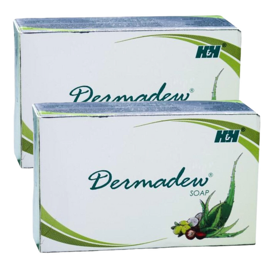 Dermadew Moisturising Skin Soap - Pack Of 2 (75gm)