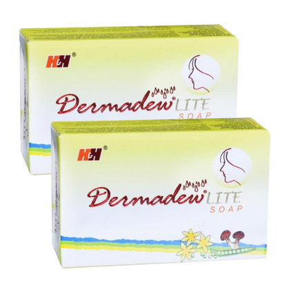 Dermadew Moisturising Skin Lite Soap - Pack Of 2 (75gm)