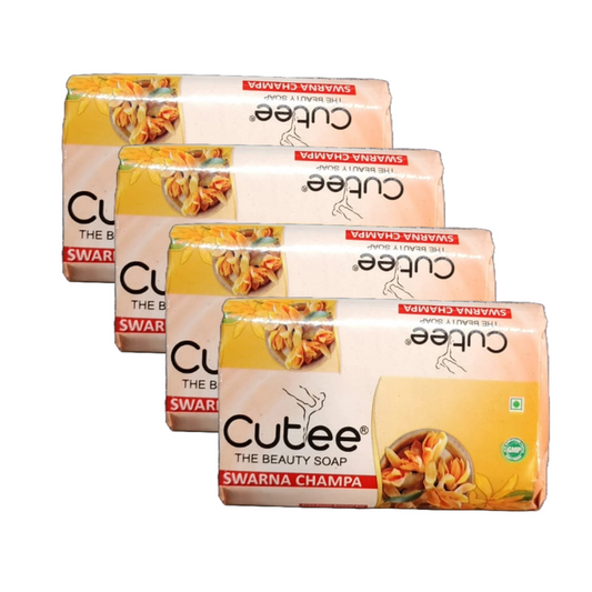 Cutee Swarna Champa The Beauty Soap - 48g (Pack Of 4)