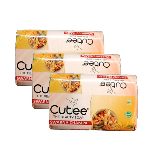 Cutee Swarna Champa The Beauty Soap - 48g (Pack Of 3)